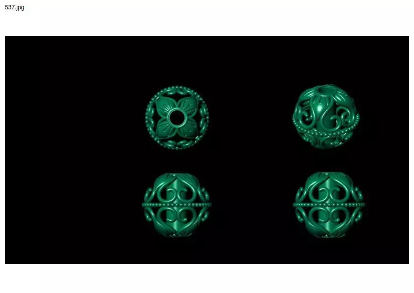 1 size stl beeds 3D print model_0