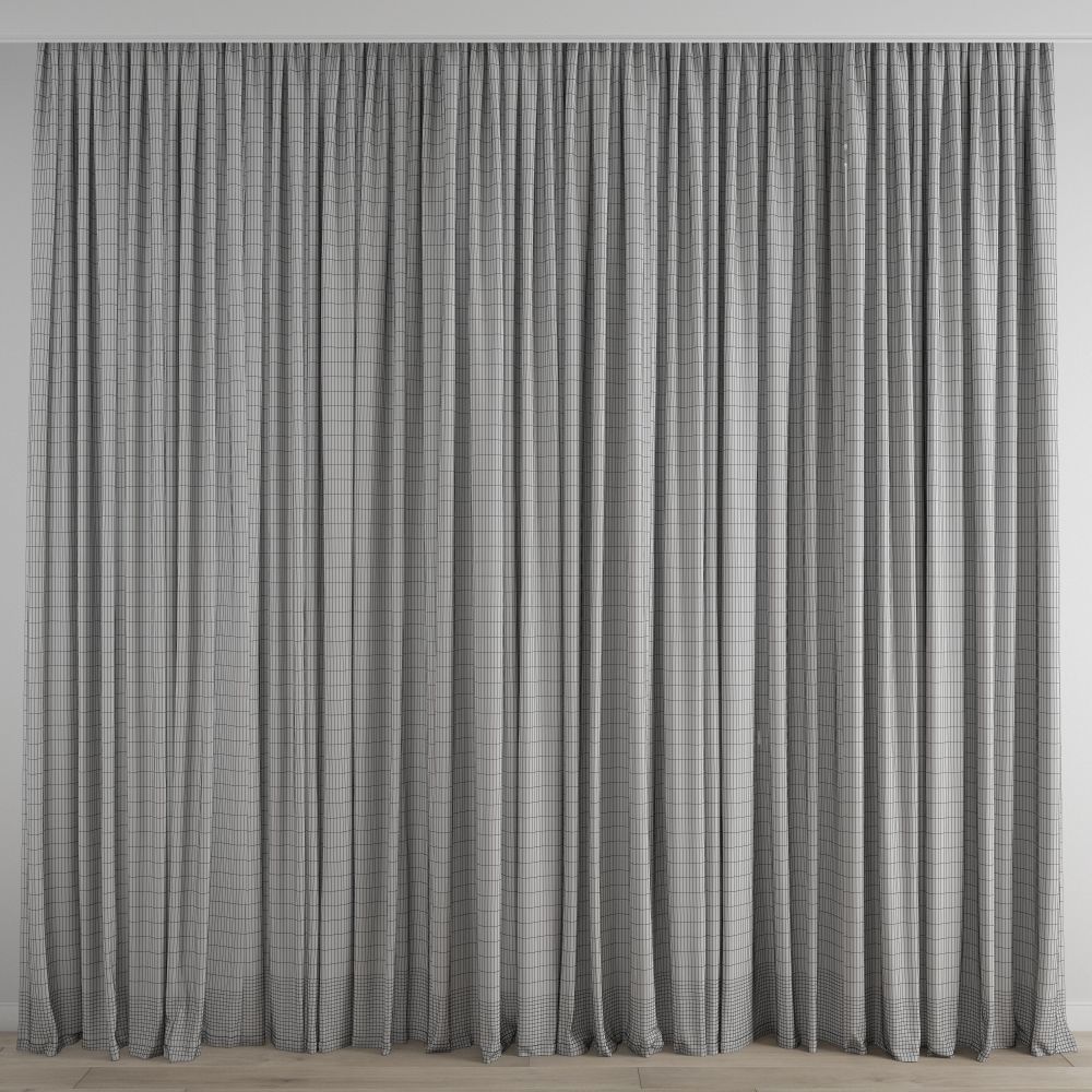 Curtain 221 3D model_7