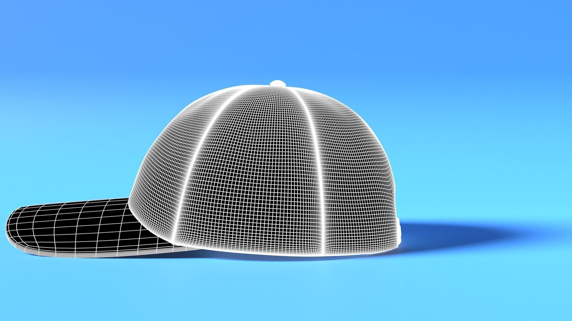 Baseball Cap realistic brown fabric 3D model | CGTrader