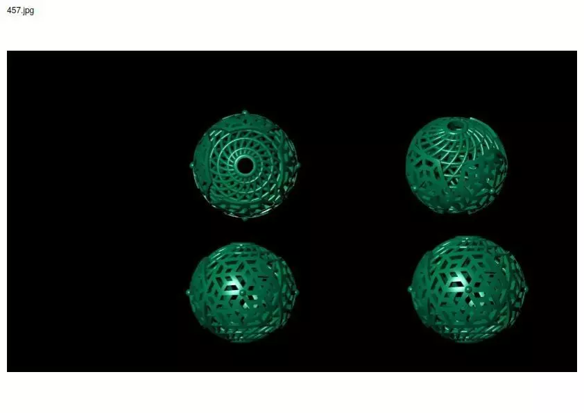 1 size stl beeds 3D print model_0