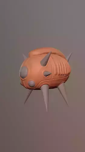 Dragon ball ship nave ship namek DBZ 3D print model