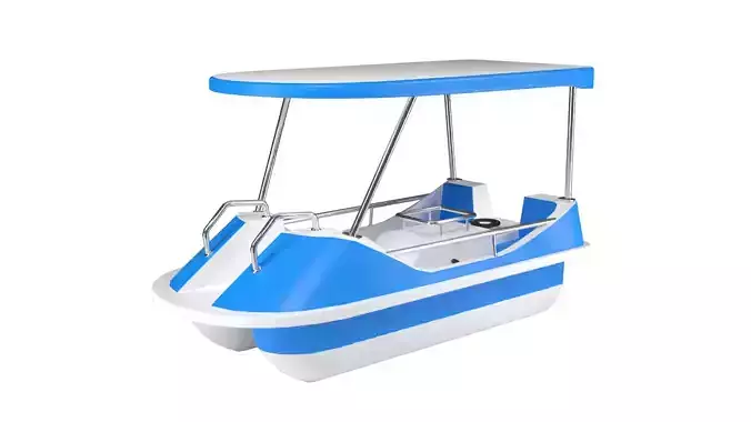 Pedal boat -blue
