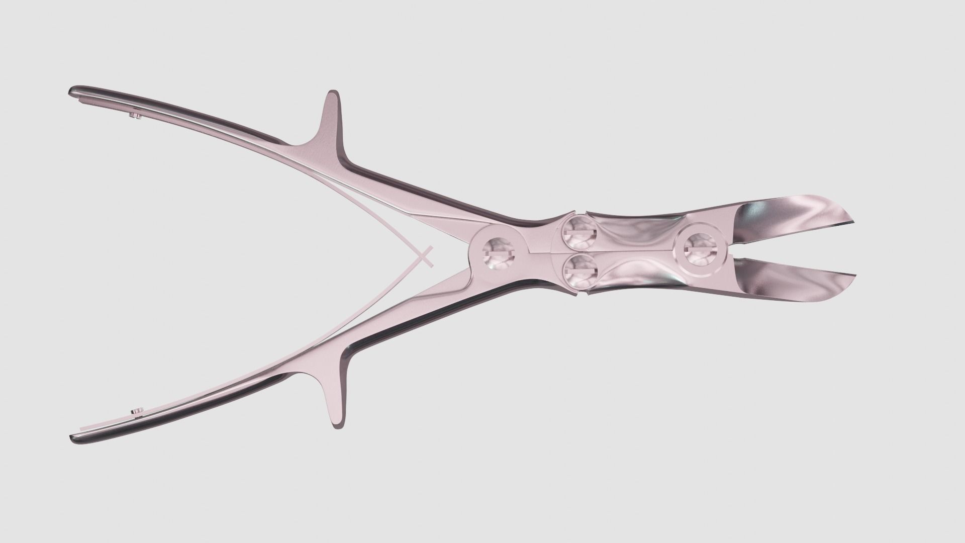 Bone cutter forceps 3D model 3D model_5
