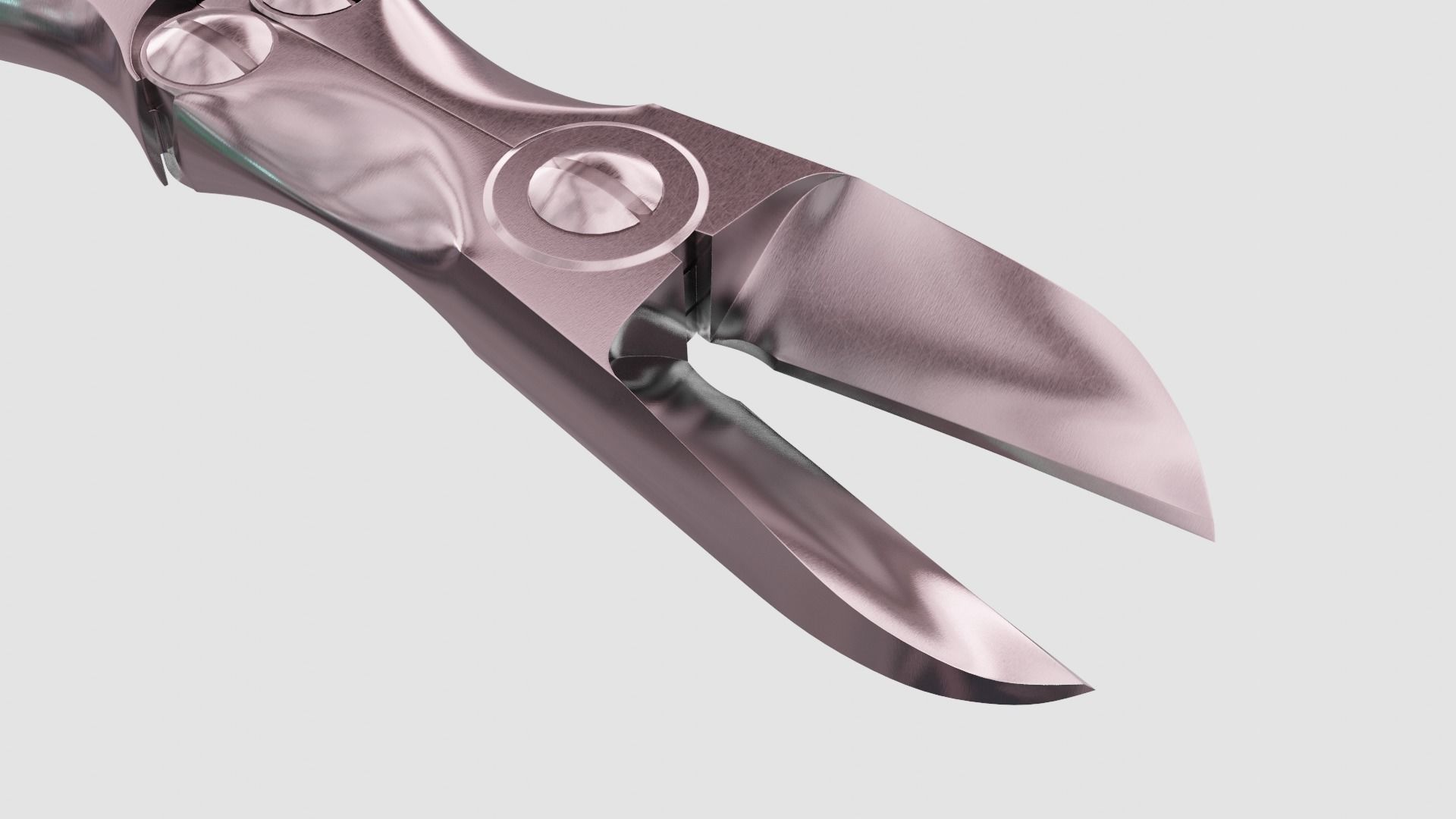 Bone cutter forceps 3D model 3D model_2