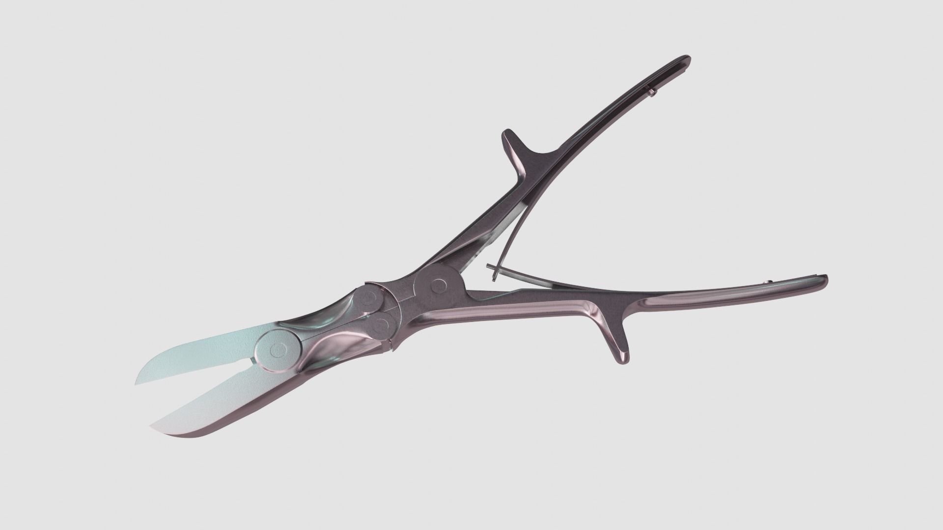 Bone cutter forceps 3D model 3D model_6