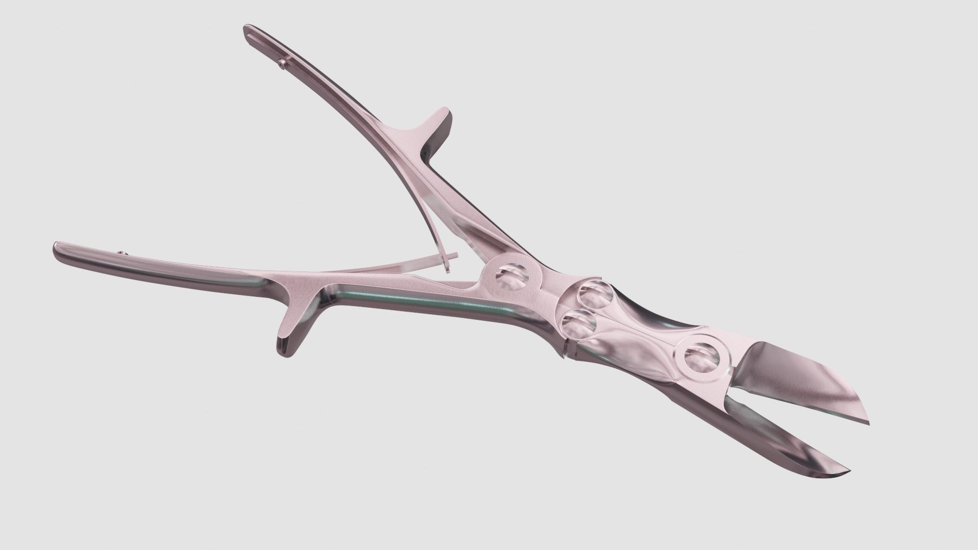 Bone cutter forceps 3D model 3D model_3