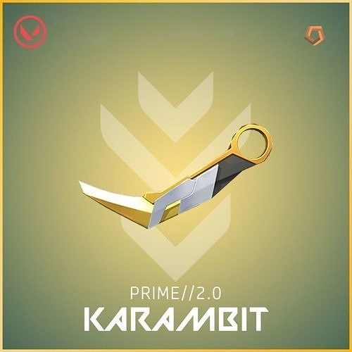 Valorant Prime 2 Karambit 3D print model