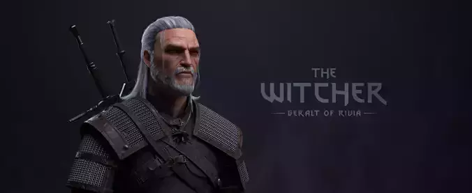 The Witcher - Geralt of rivia - 3D model 3D model