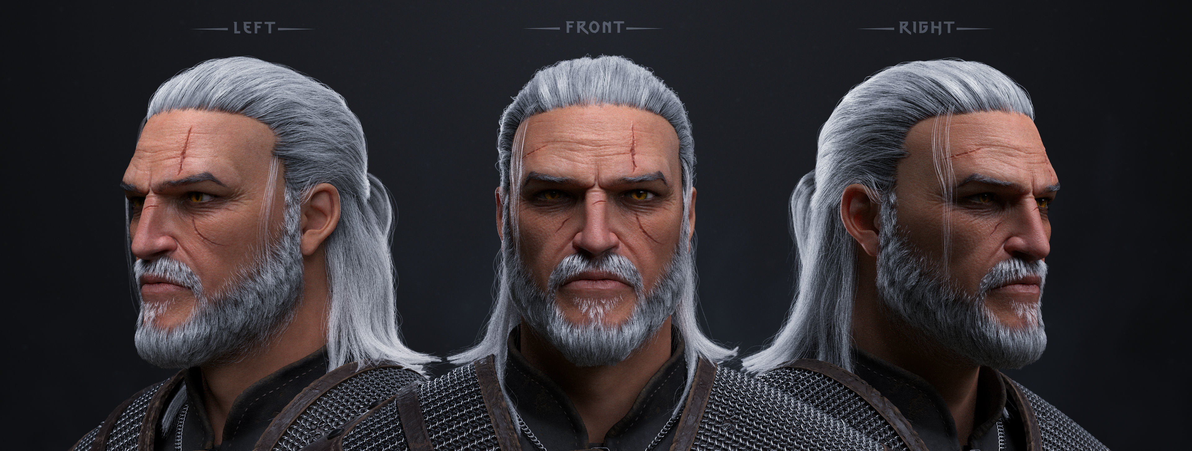 The Witcher - Geralt of rivia - 3D model 3D model | CGTrader