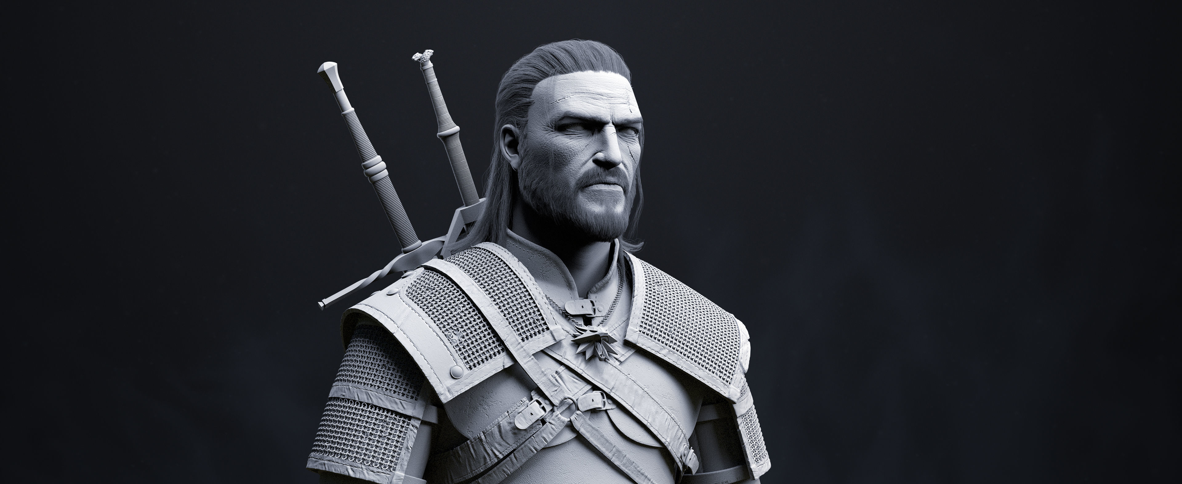 The Witcher - Geralt of rivia - 3D model 3D model | CGTrader