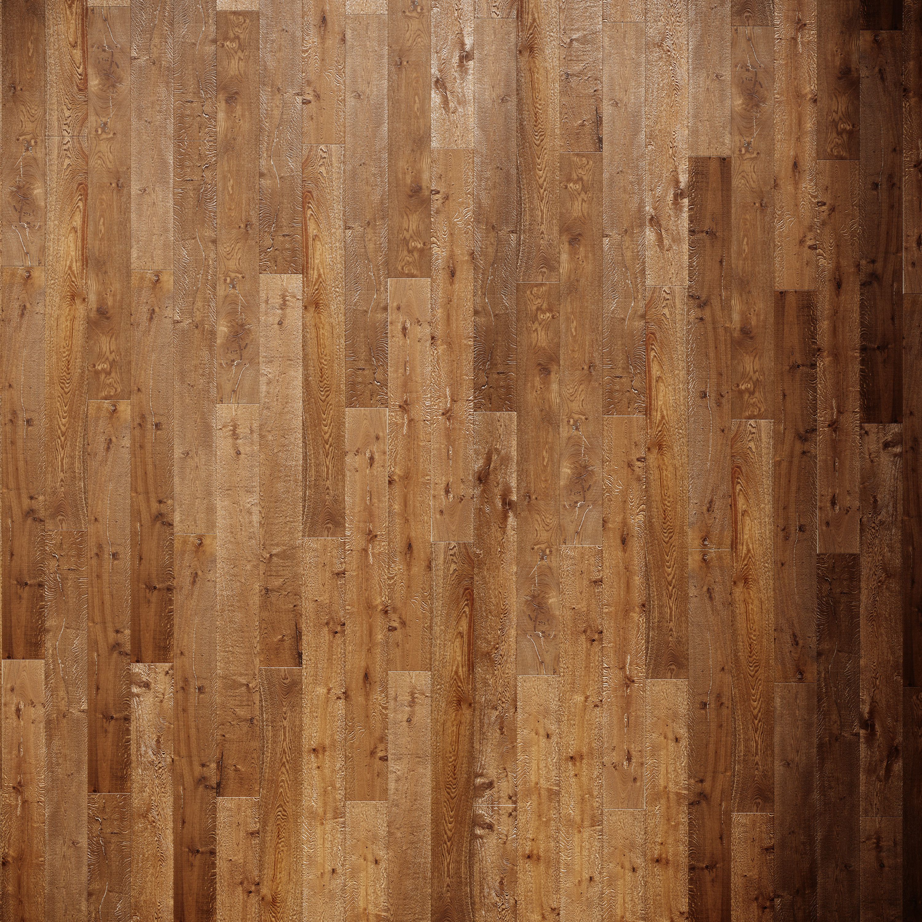 Flooring tiles oak 3D model_2