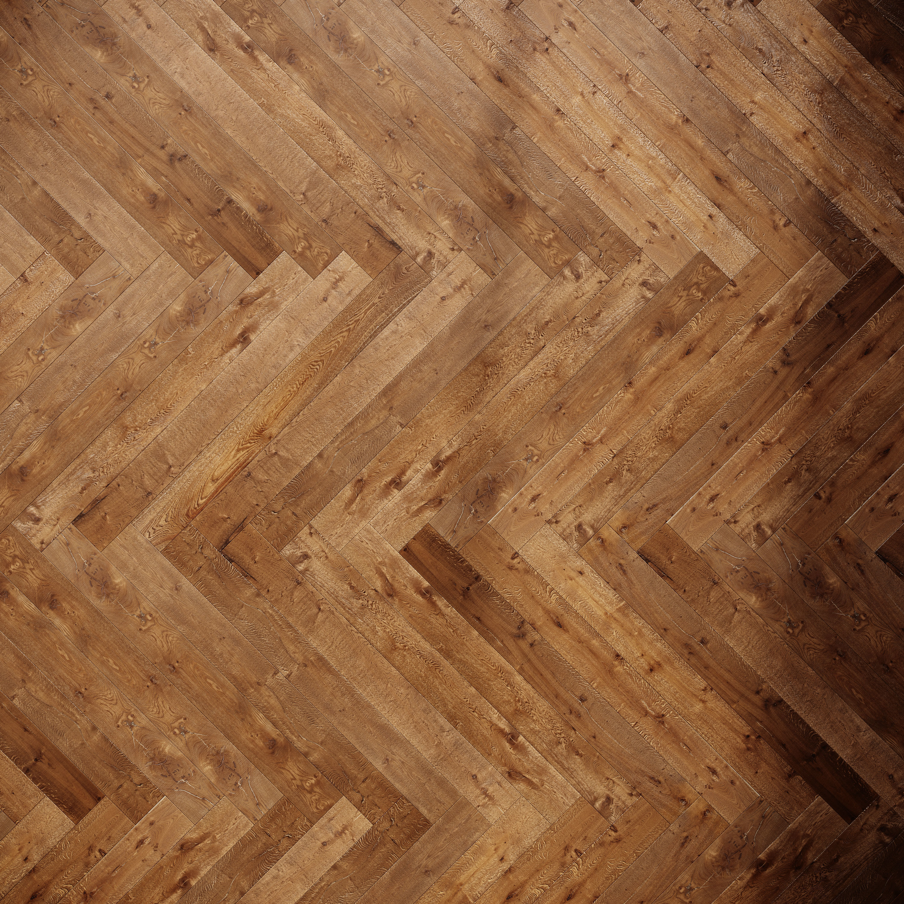 Flooring tiles oak 3D model_1