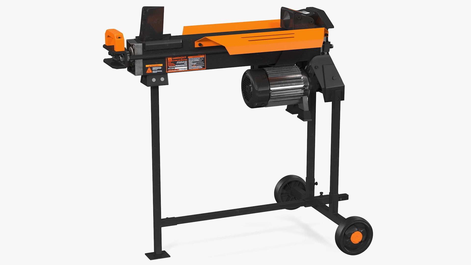 WEN 56207 Electric Log Splitter with Stand Rigged 3D model_9
