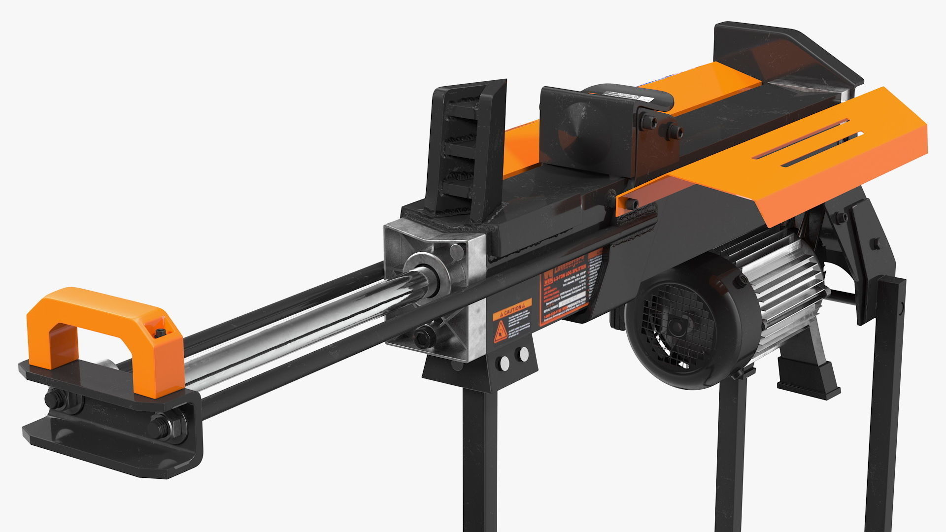 WEN 56207 Electric Log Splitter with Stand Rigged 3D model_10