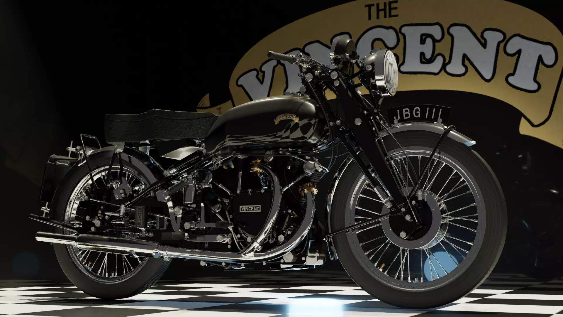 VINCENT BLACKSHADOW 3D model
