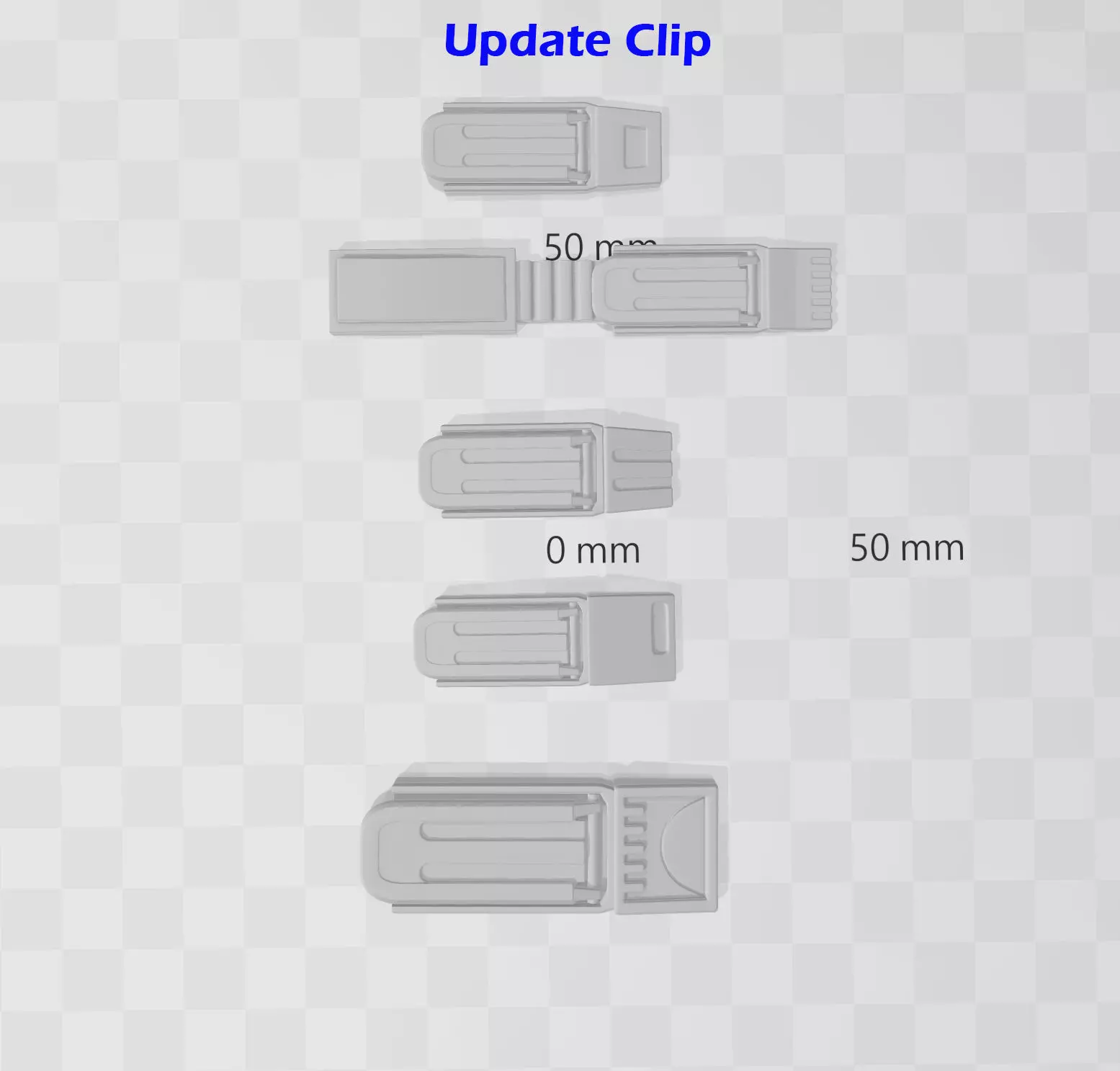 Star Wars EP9 The Rise of Skywalker Sith Trooper Clip package 3D print model_0