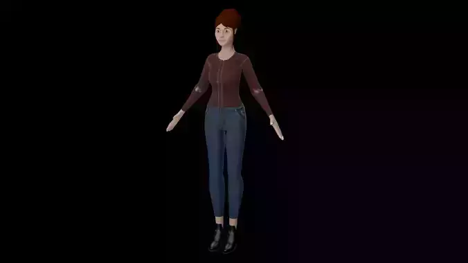 Minty Girl Character