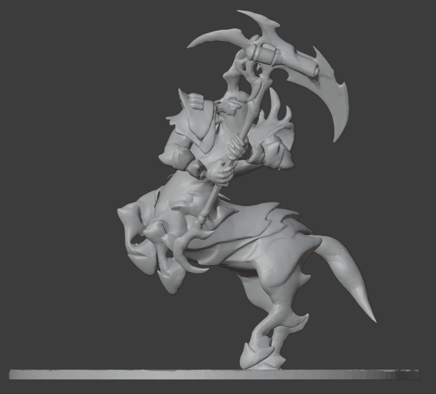 High Noon Hecarim 3D print model_4