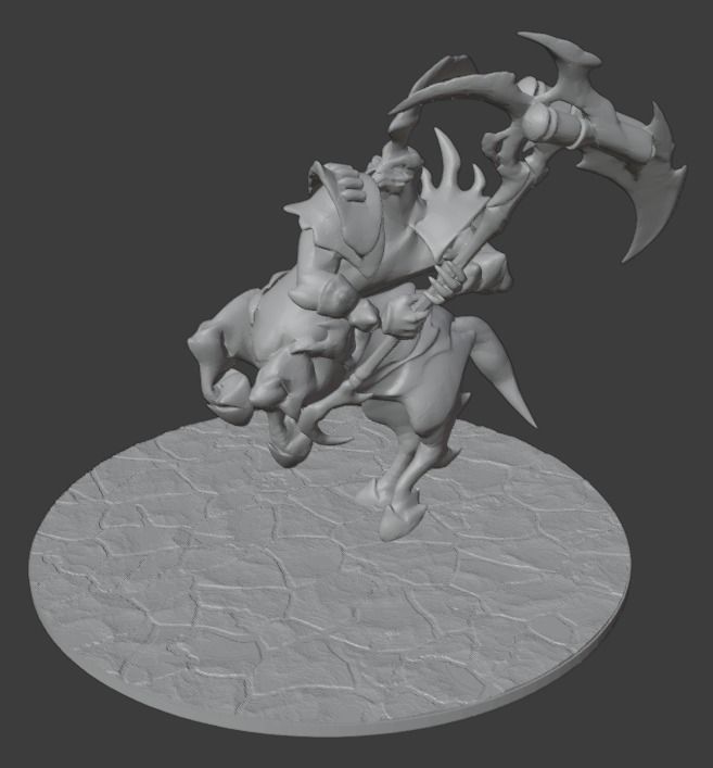 High Noon Hecarim 3D print model_8