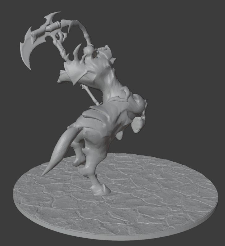 High Noon Hecarim 3D print model_11