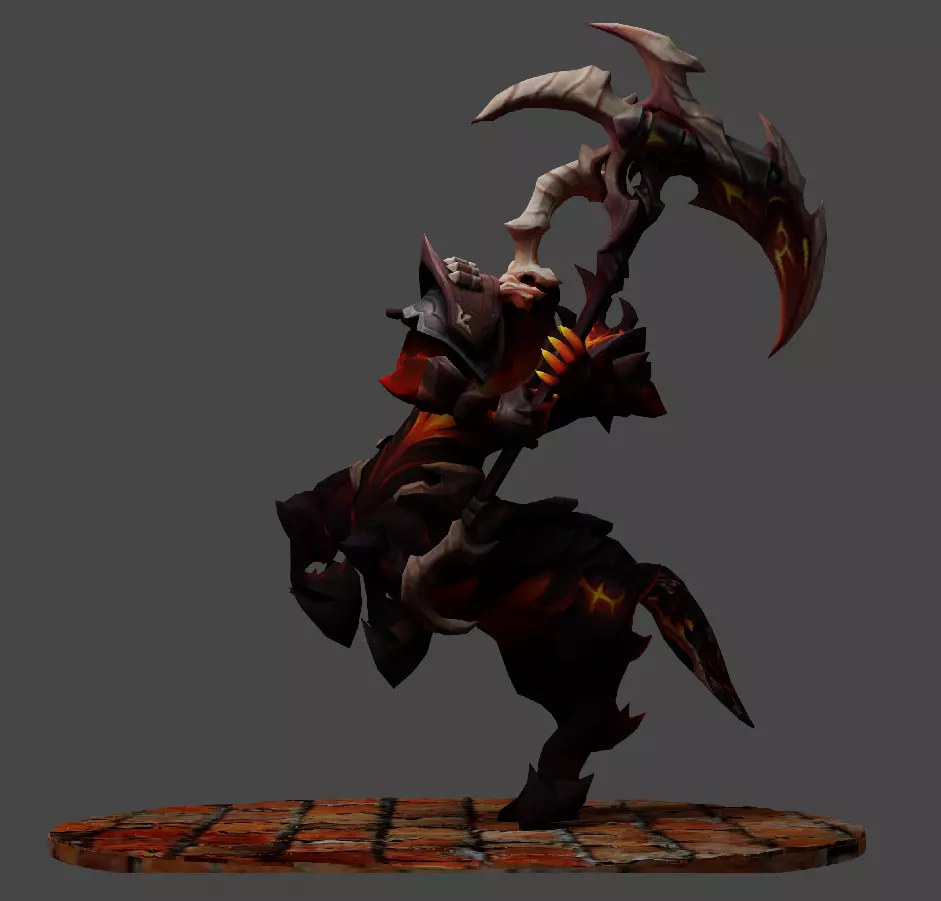 High Noon Hecarim 3D print model_0