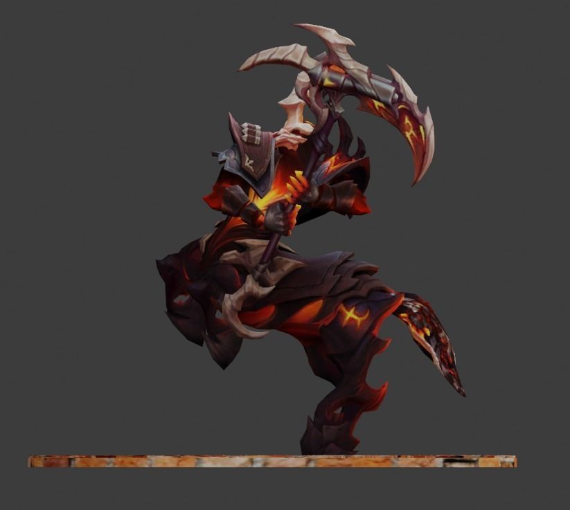High Noon Hecarim 3D print model_2
