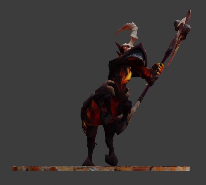 High Noon Hecarim 3D print model_15