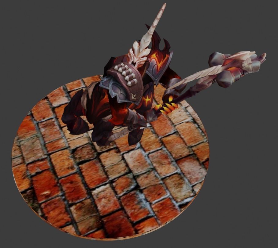 High Noon Hecarim 3D print model_18