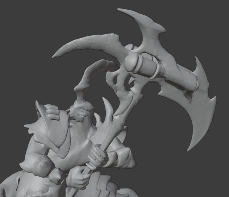 High Noon Hecarim 3D print model_9