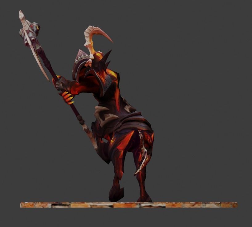 High Noon Hecarim 3D print model_16