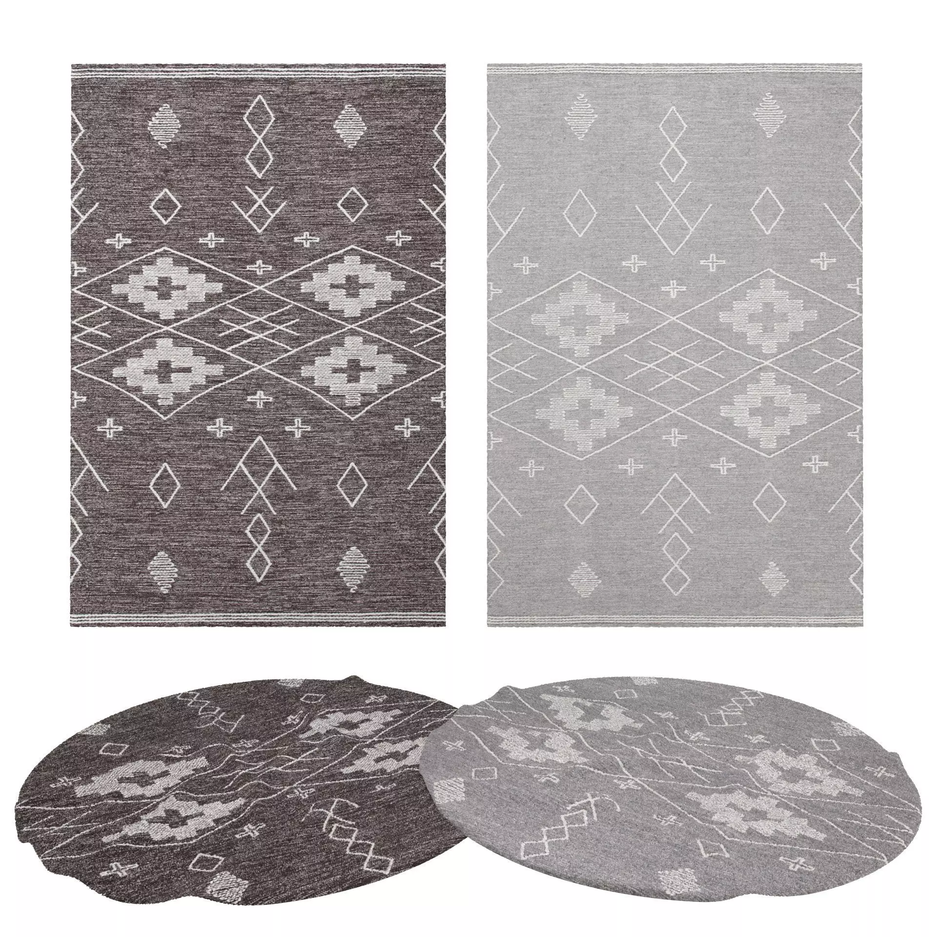 Rugs No 322 Low-poly 3D model