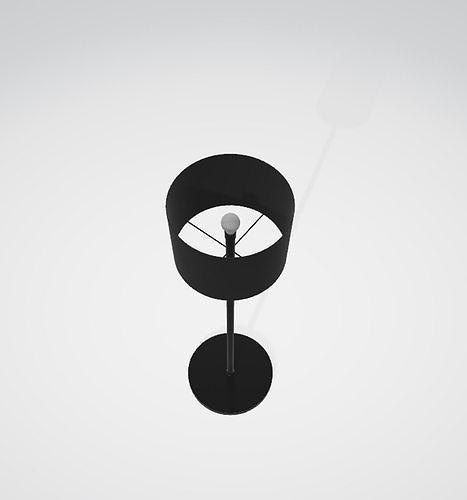 LAMP for AR and VR -  PBR - GLB - GLTF - OBJ - FBX Free low-poly 3D model