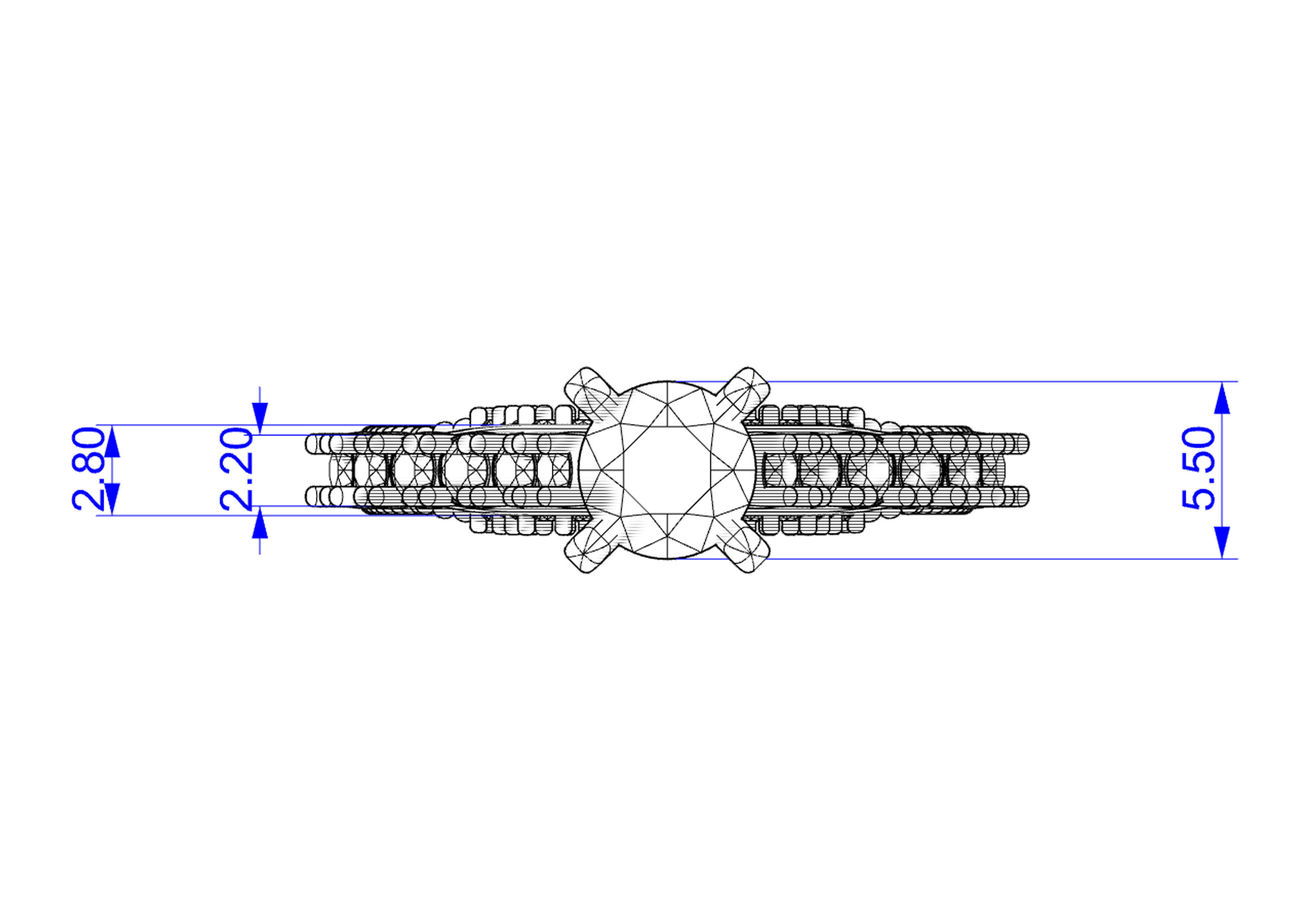 Solitaire Ring 3D print model_13