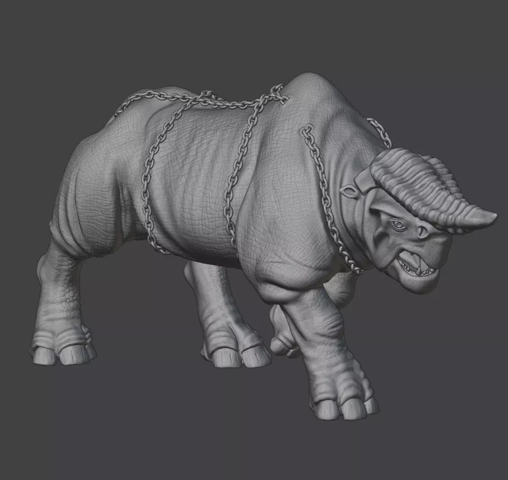 Great Beast of Gorgoroth 3D print model_0