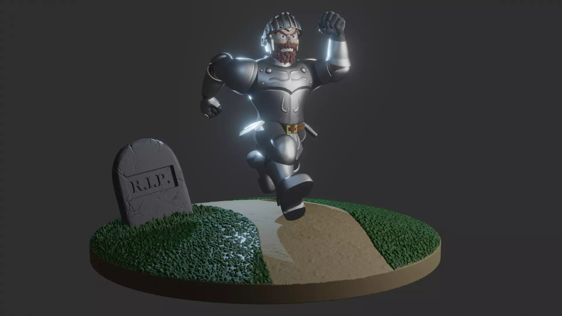 Sir Arthur - Ghosts N Goblins 3D print model