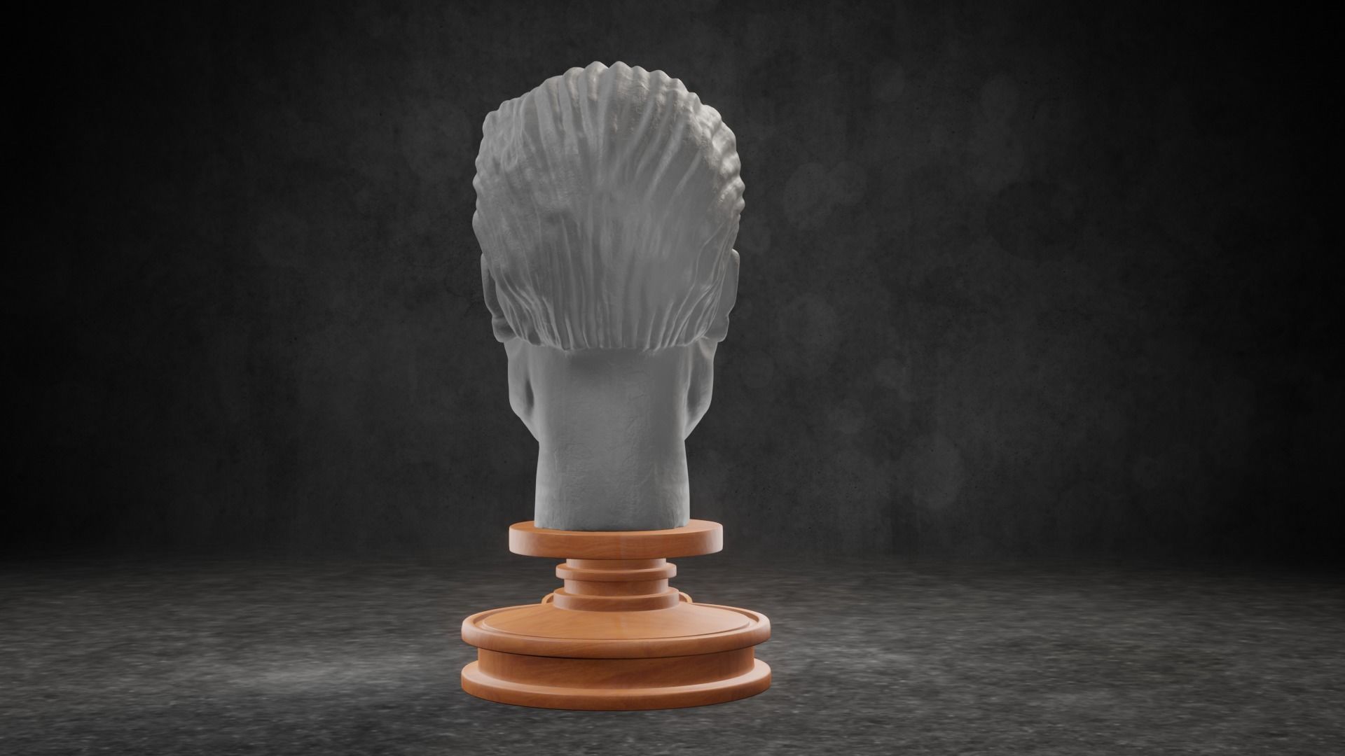 Gerald R Ford caricature STL 3D print model_9