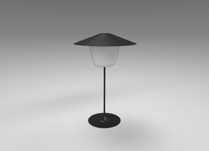 LED Lamp glb gltf obj fbx 3dsMax Free low-poly 3D model