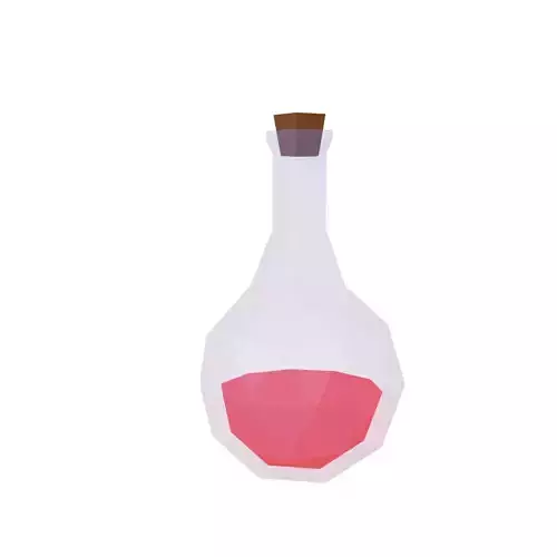 potion polygonal bottle