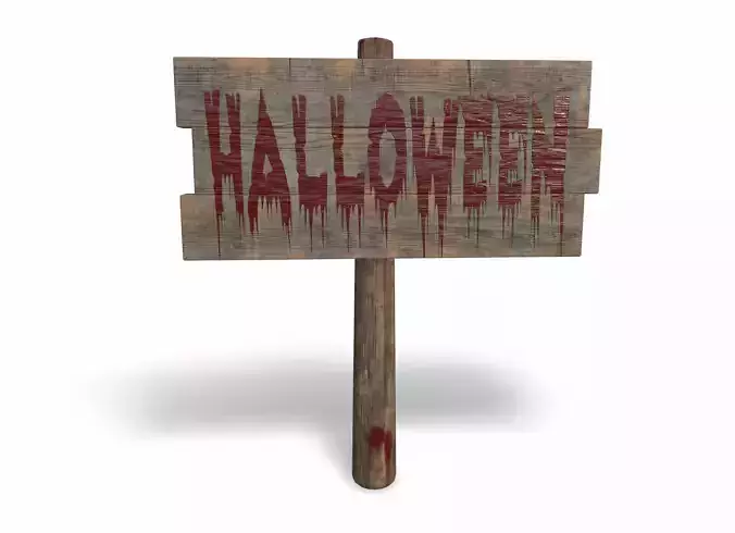 Halloween sign