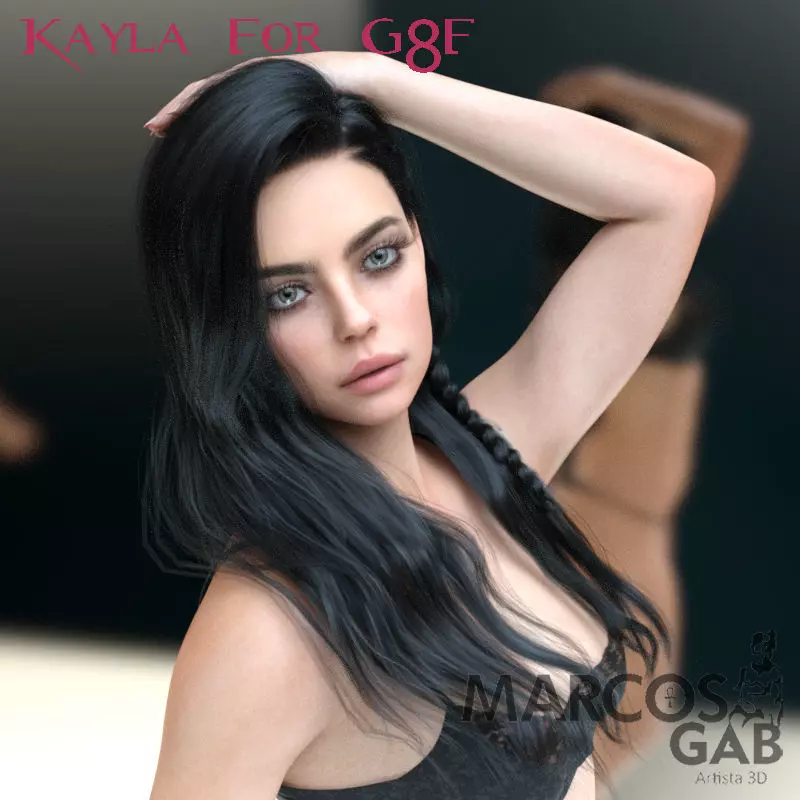 Kayla for Genesis 8 Female 3D model_0