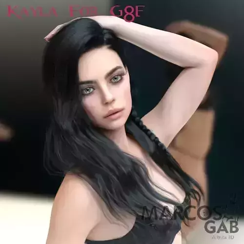 Kayla for Genesis 8 Female 3D model Kayla for Genesis 8 Female 3D model