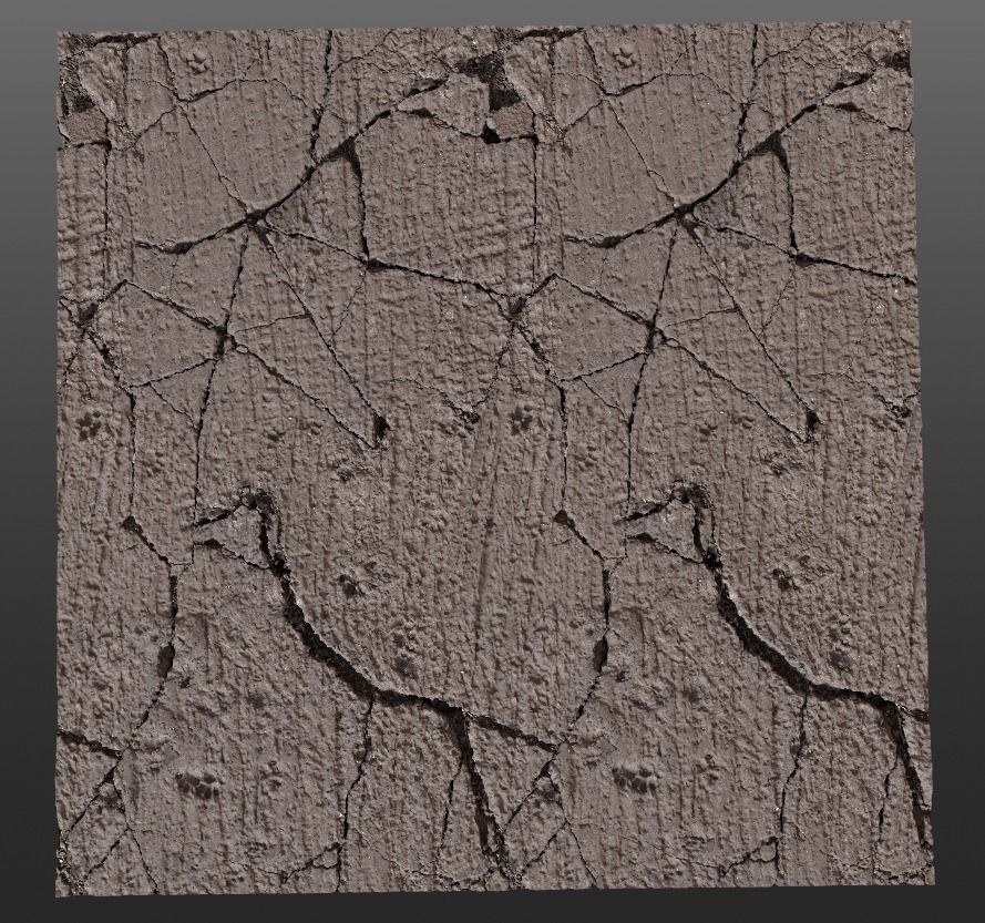 Damage concrete floor Texture_2