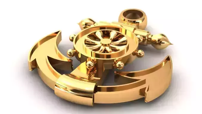 Dije de ancla - Anchor charm 4