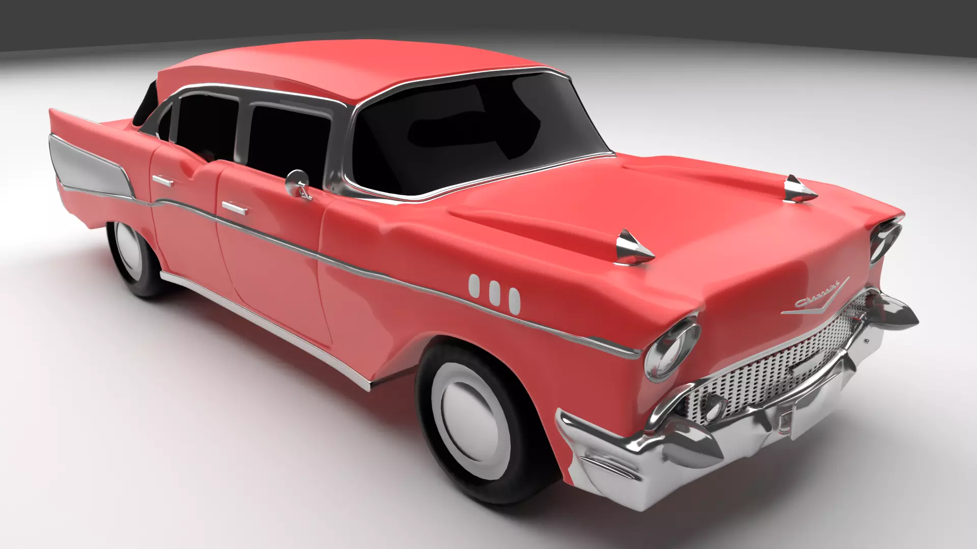 1957 Chevorlet Bel Air  3D model_0