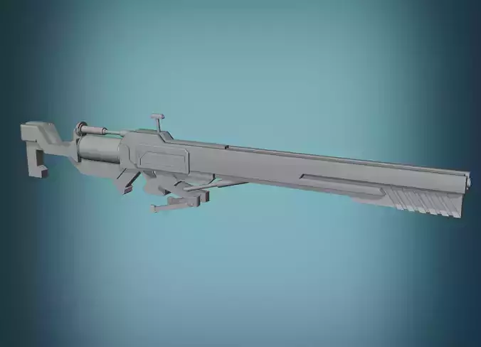 assault-rifle sci-fi rifle