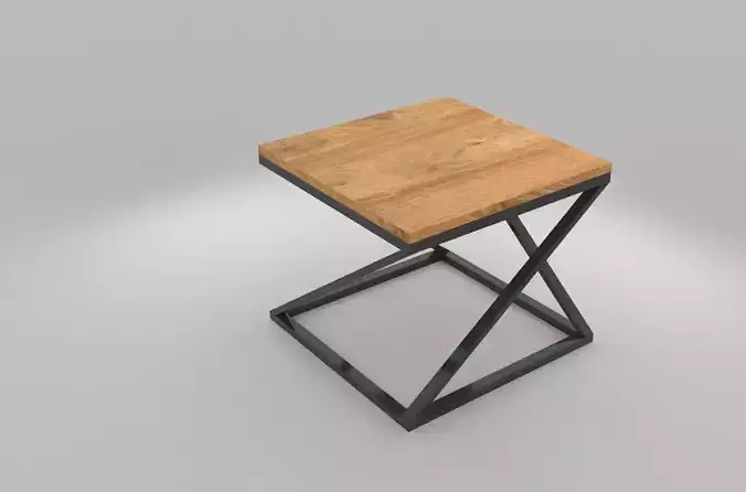 Elegent Coffee Table 3D Model 3D model