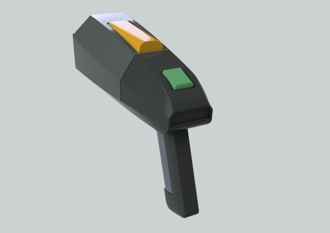 Multibarrel phaser Lower Decks 3D print model_4