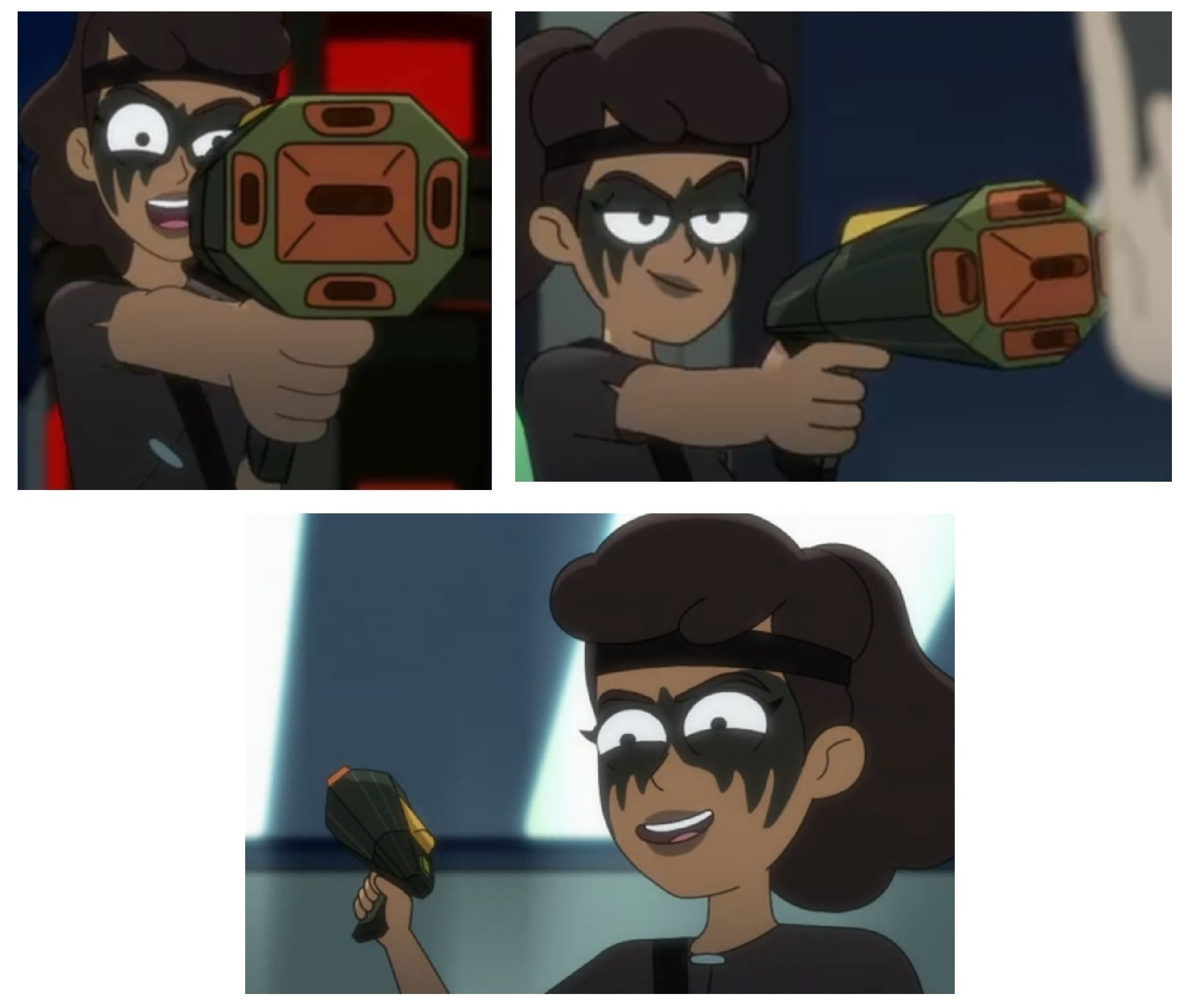 Multibarrel phaser Lower Decks 3D print model_1