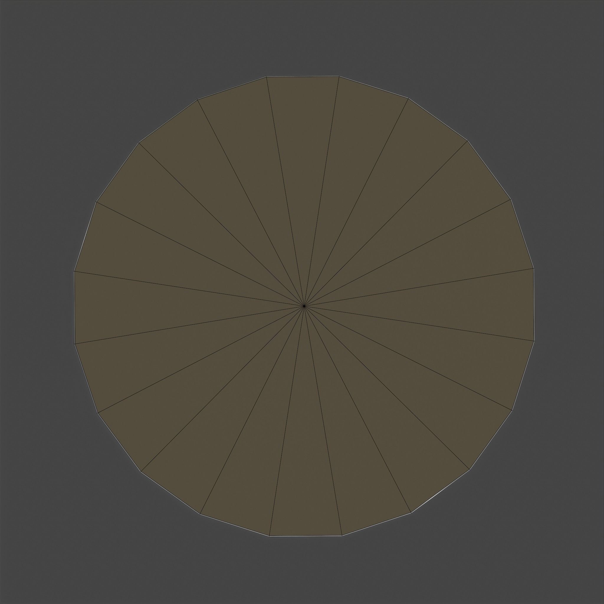 Dye Bucket Low-poly 3D model_33