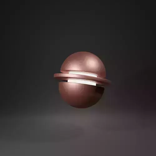 Number 2 copper sphere